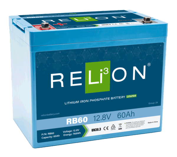 12.8V 60AH 4SC LIFEPO4 - RELION