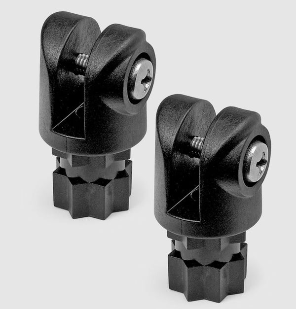 CLEVIS/BIMINI SUPPORT PAIR (BLACK) - RAILBLAZA