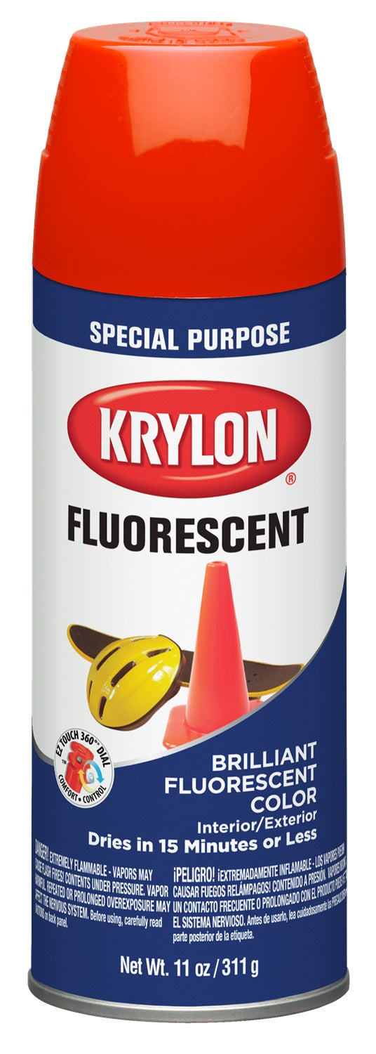 KRYLON FLRESCNT RED/ORNGE - VHT