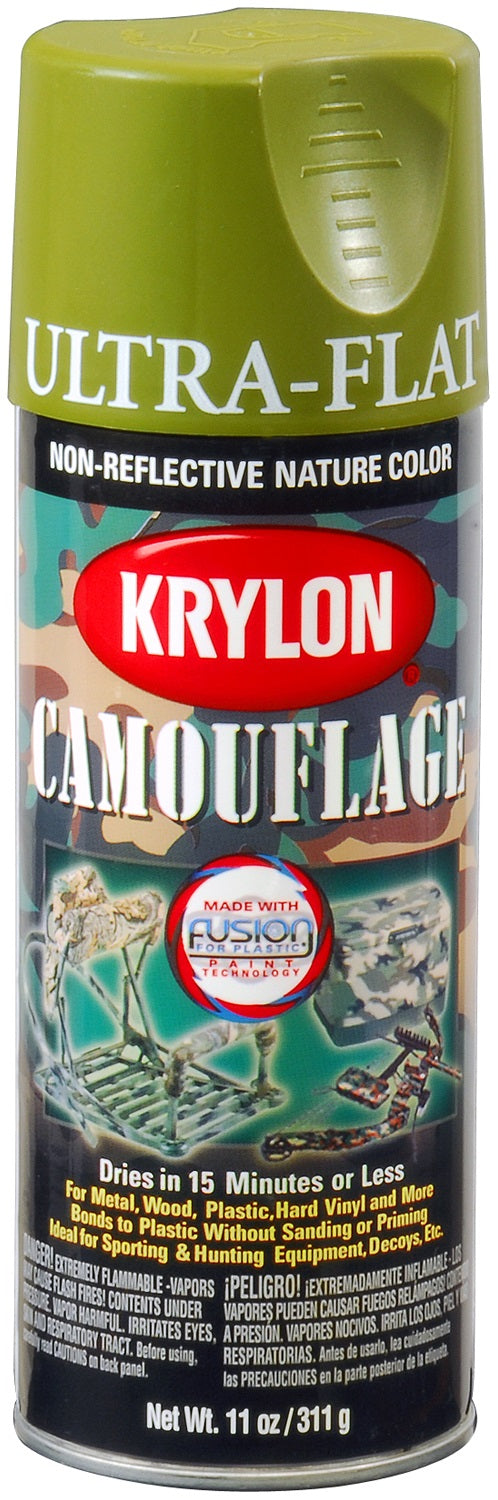 KRYLON CAMO WDLD LGHT GRN - VHT