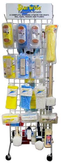 EXTEND-A-BRUSH MINI TOWER DISPLAY - STAR BRITE