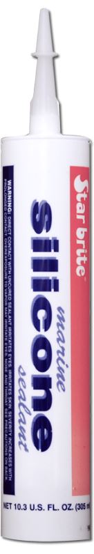 SILICONE SEALANT 10.3OZ WHT - CA - STAR BRITE