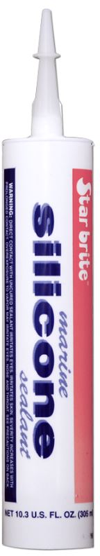 SILICONE SEALANT 10.3OZ BLK - CA - STAR BRITE