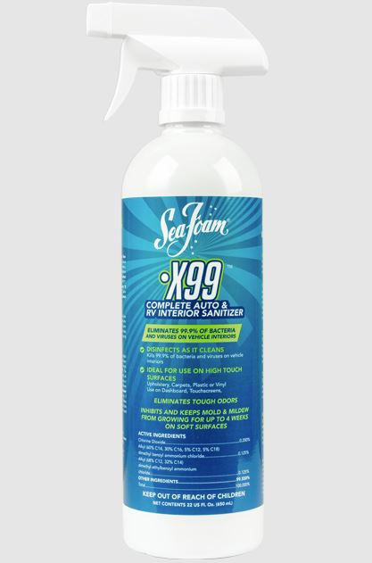 COMPLETE AUTO & RV INTERIOR SANITIZ - SEAFOAM