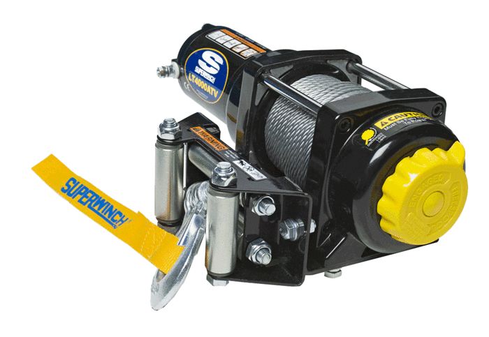 4000 LB ATV WINCH W/ROLLER - SUPERWINCH