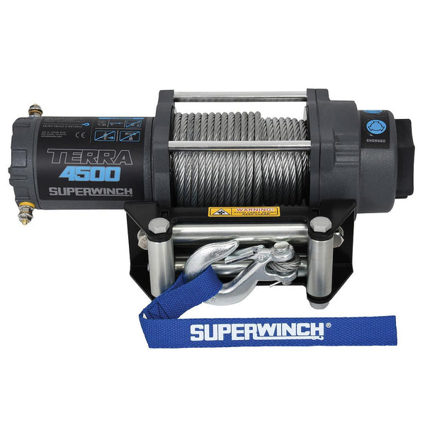 4500 LBS.  12V DC  15/64 IN. X 50 F - SUPERWINCH