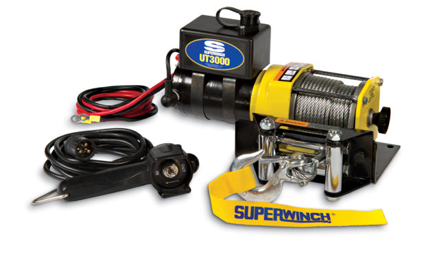 UT3000 12VDC MNT PLTE WNH - SUPERWINCH