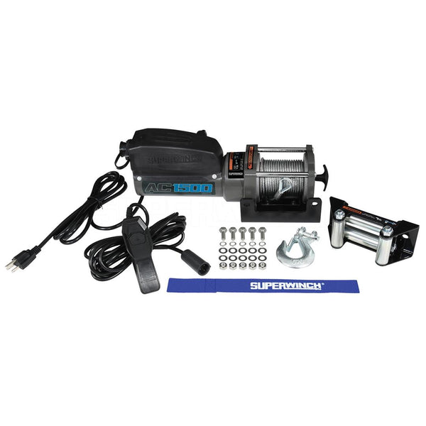 AC 1500 WINCH; 15000 LBS.; 1.1 HP 1 - SUPERWINCH