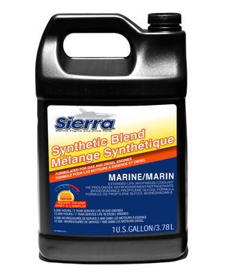 SYNTHETIC BLEND COOLANT/ANTIFREEZE - SIERRAMARINE