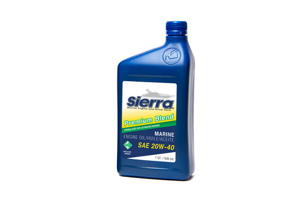 SIERRA 20W-40 FC-W OUTBOARD OIL   1 - SIERRAMARINE