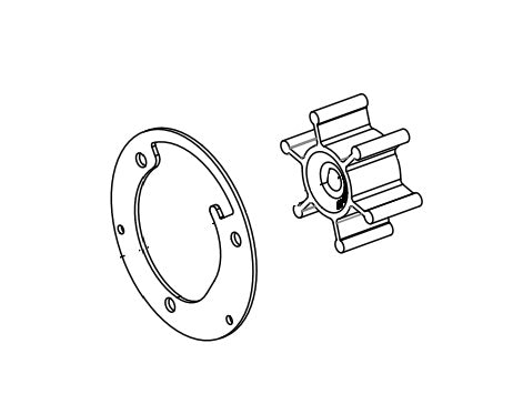 MACERATOR IMPELLER KIT - SHURFLO