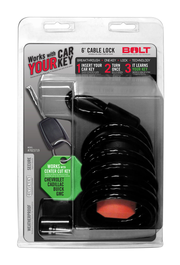 6' CABLE LOCK GM CENTER - STRATTEC SEC