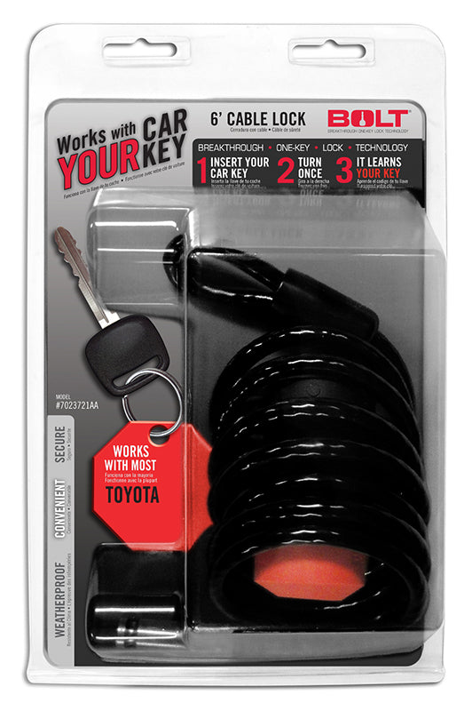 6' BOLT CABLE LOCK-TOYOTA - STRATTEC SEC