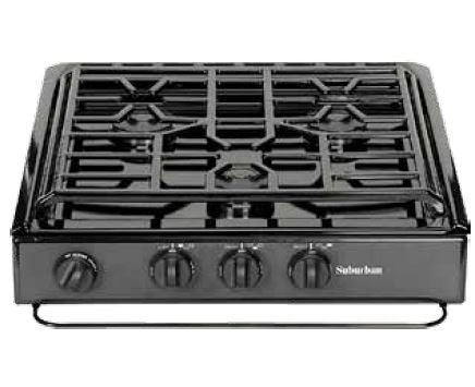 SLIDE-IN COOKTOP  3-BURNER  CONVENT