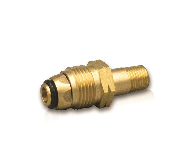 BRASS FITTING  EXCESS FLOW POL ADAP - SUBURBAN MFG