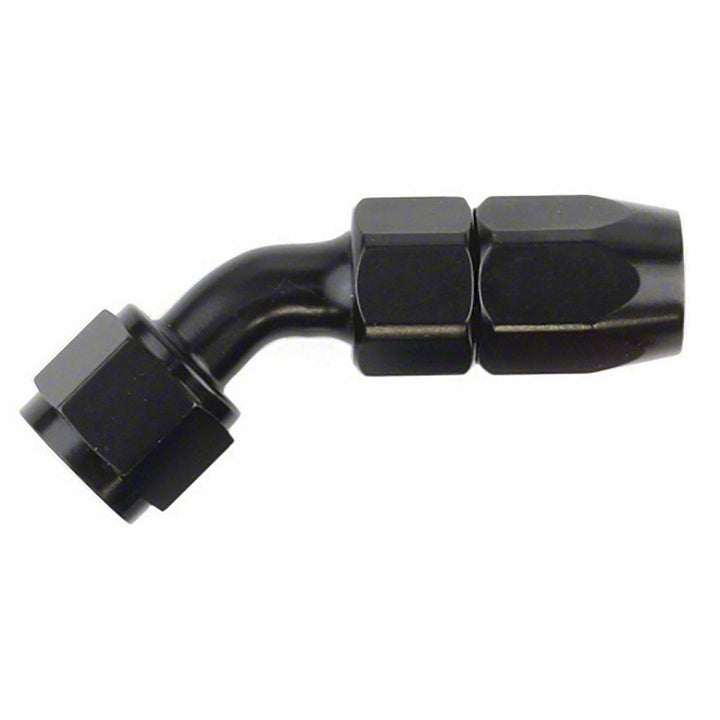 -4AN X 45  BLK HOSE END - SPEEDFX