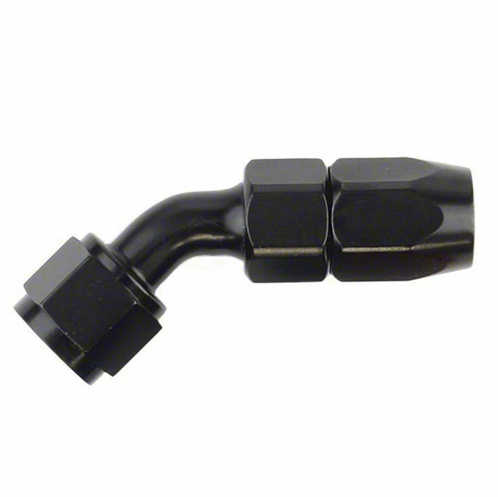 -6AN X 45  BLK HOSE END - SPEEDFX