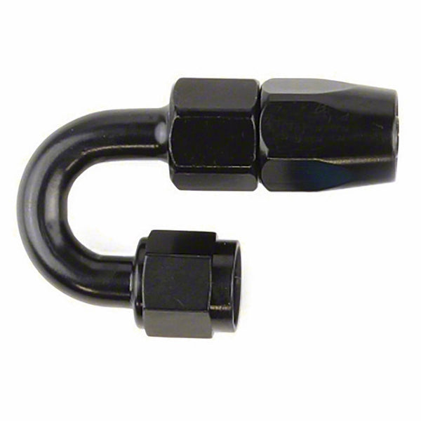 -6AN X 180  BLK HOSE END