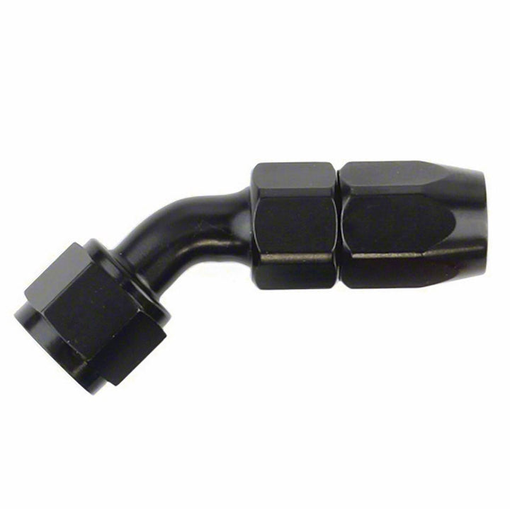 -12AN X 45  BLK HOSE END - SPEEDFX