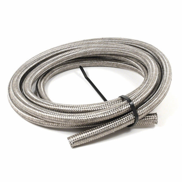 DBL BRD SS RACING HOSE  -4AN X 3'