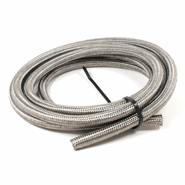 DBL BRD SS RACING HOSE  -6AN X 10' - SPEEDFX