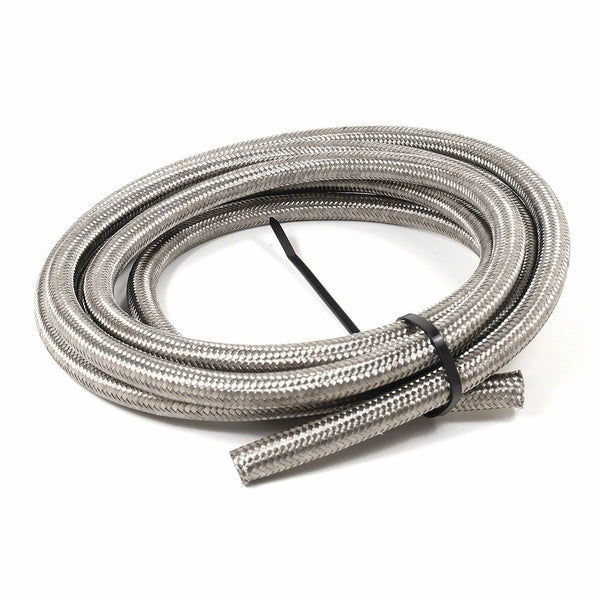 DBL BRD SS RACING HOSE  -8AN X 3'