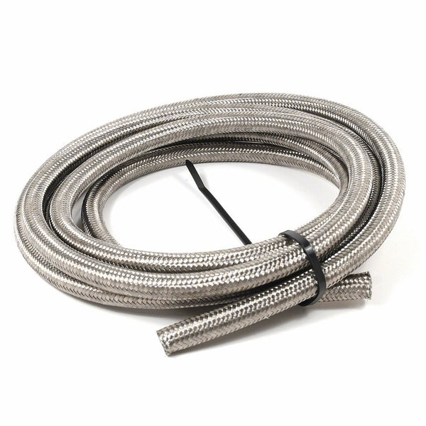 DBL BRD SS RACING HOSE  -8AN X 10' - SPEEDFX