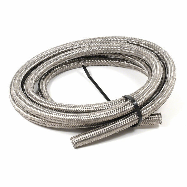 DBL BRD SS RACING HOSE  -8AN X 20'