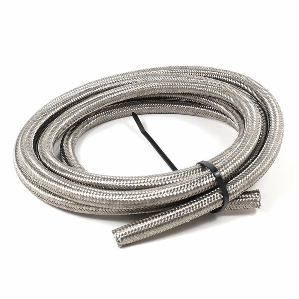 DBL BRD SS RACING HOSE  -10AN X 3' - SPEEDFX