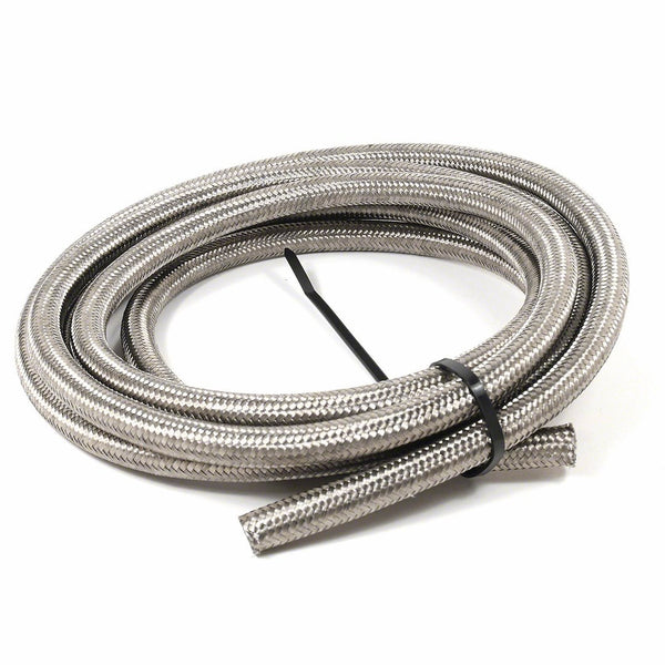 DBL BRD SS RACING HOSE  -10AN X 6' - SPEEDFX