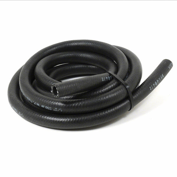 BLK PUSH-ON HOSE  -6AN X 25'