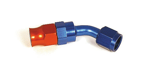 -6AN X 45  STL HOSE END