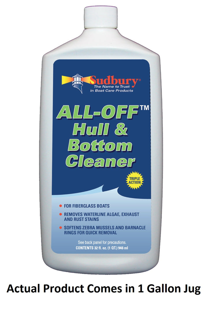 ALL-OFF HULL+BOTTOM CLEANER128 OZ - SUDBURY