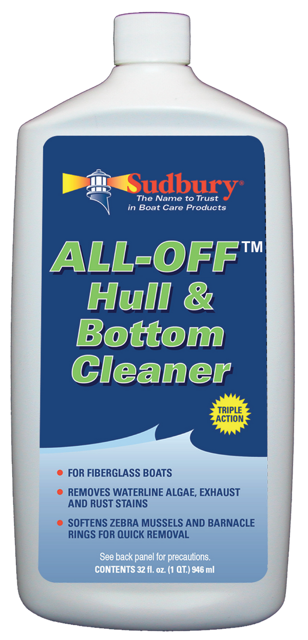 ALL-OFF HULL+BOTTOM CLEANER32 OZ - SUDBURY