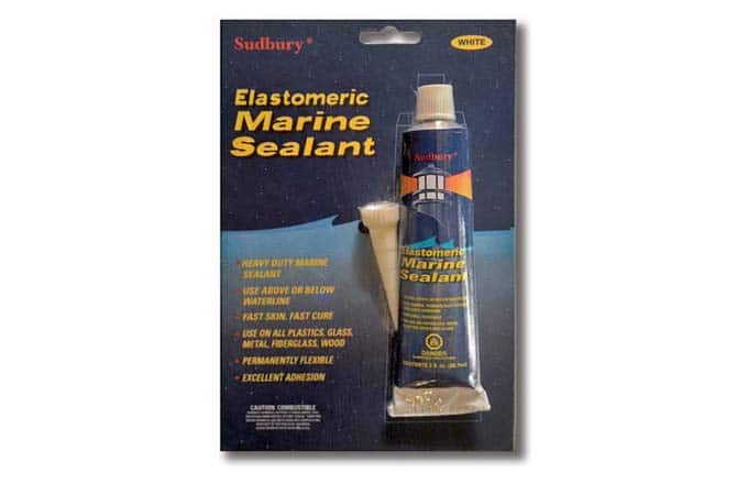 ELASTO SEALANT WHT 3OZ TUBE CARDED - SUDBURY