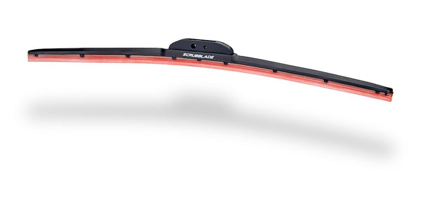 18'RED SILICONE SHADEBLADE WIP BLAE - SCRUBBLADE