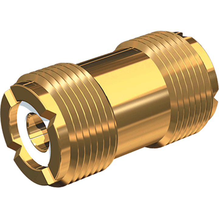 GOLD PLATED BARREL CONNECT  PL-259 - SHAKESPEARE