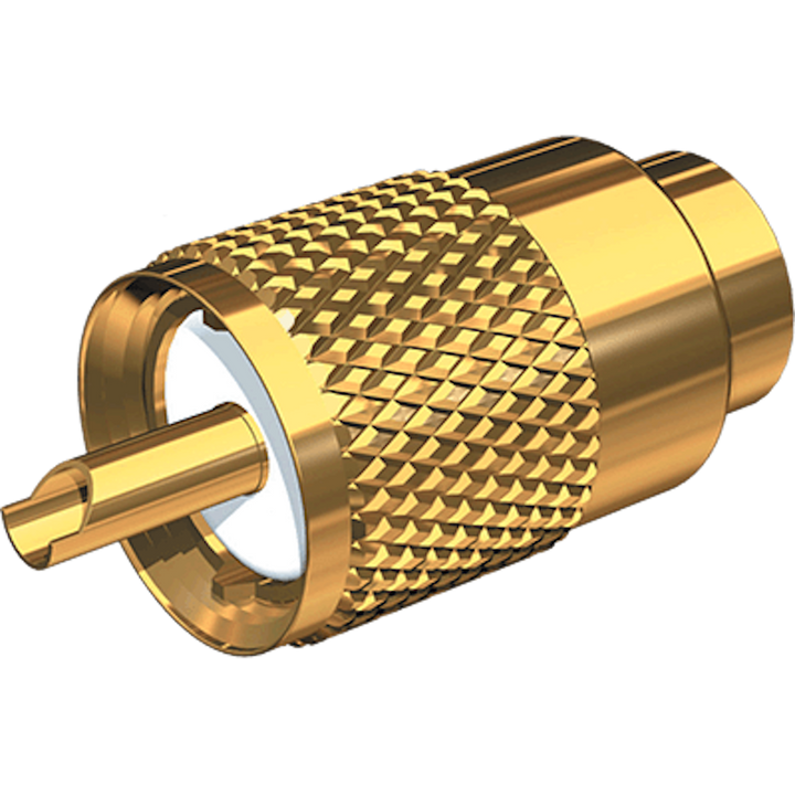 GOLD PLATED PL-259 CONNECTOR - SHAKESPEARE