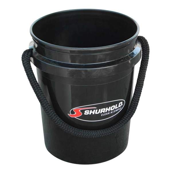 5 GALLON BLACK BUCKET - SHURHOLD IND