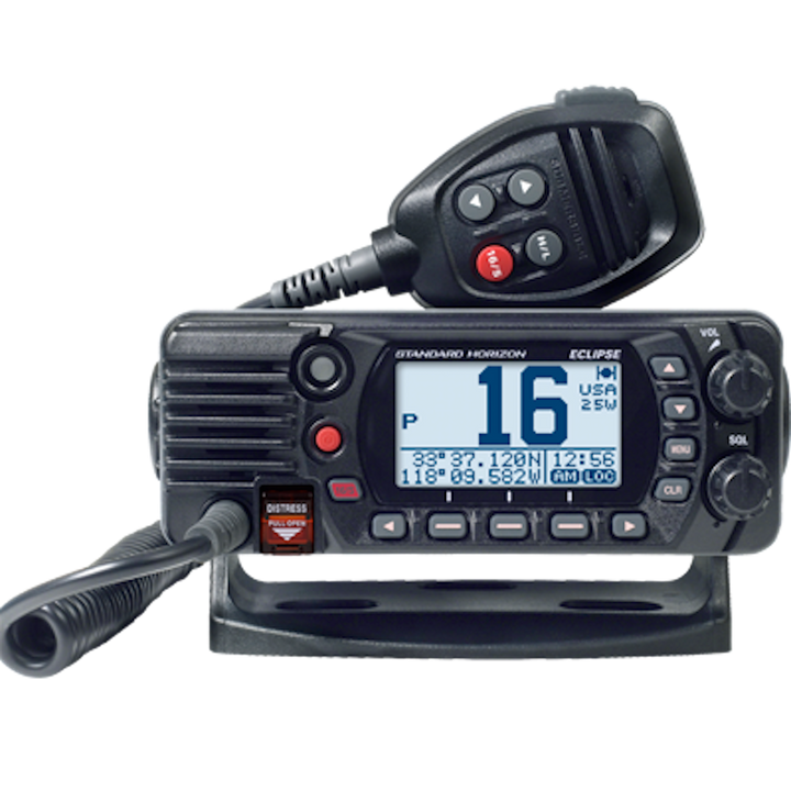 VHF  BASIC  W/GPS  BLACK - STANDARD