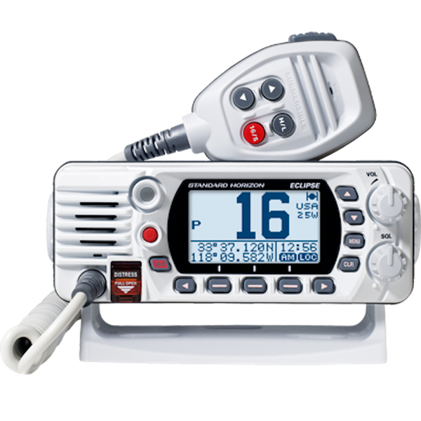 VHF  BASIC  W/GPS  WHITE - STANDARD