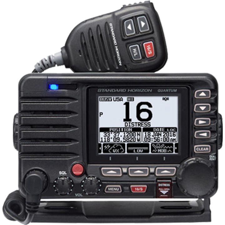 VHF W/HAILER  GPS  AIS RECEIVER - STANDARD