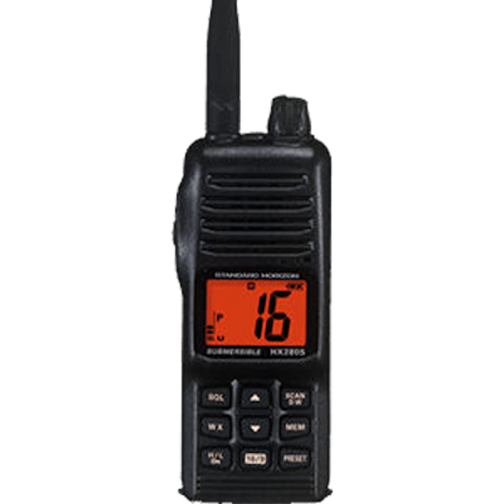 VHF-HH  5WATT W/LAND MOBILE CHANNEL - STANDARD