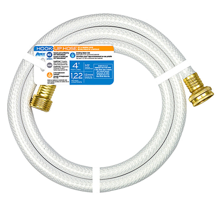 1/2' X 4' HOOK UP HOSE - TEKNOR APEX