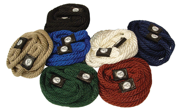 3/8' X 72' BRAIDED ROPE WHITE (PAIR - TAYLOR MADE