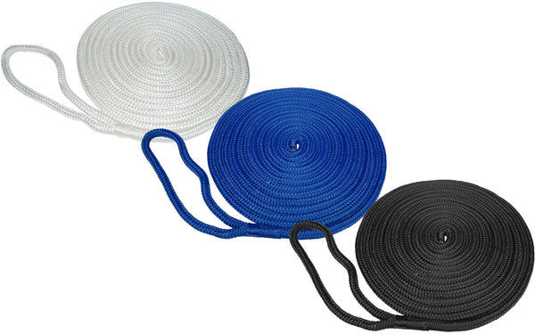 DOCK LINE-3/8' X 15' DOUBLE BRAIDED - TAYLOR MADE
