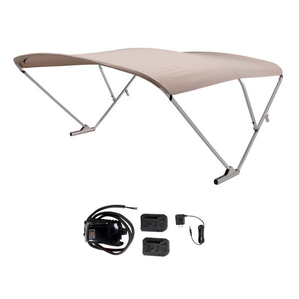 SURESHADE  BATTERY POWERED BIMINI - - TAYLOR MADE