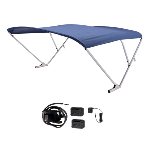 SURESHADE  BATTERY POWERED BIMINI - - TAYLOR MADE