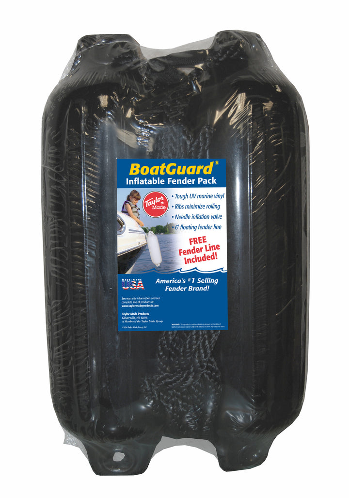 6' X 22' BG FEND 2 PK. BLACK W/BLK - TAYLOR MADE
