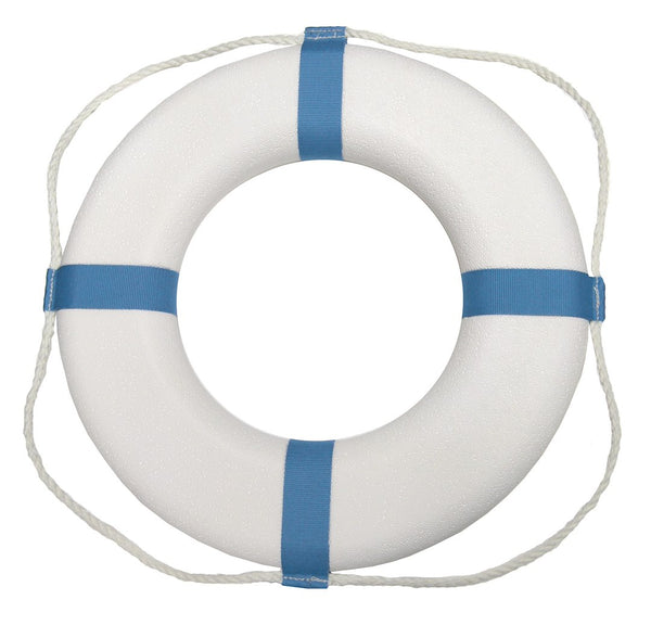 25' WHITE DECORATIVE RING BUOY - TAYLOR MADE